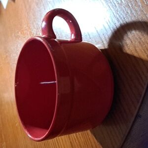 Large red mug. Royal Norfolk
